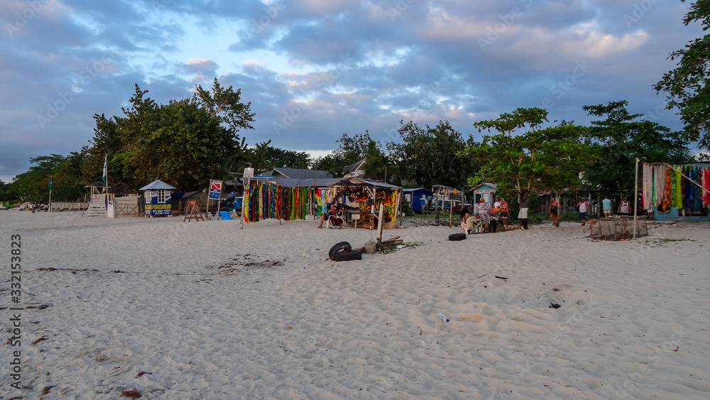 Fototapeta premium Amazing beaches of Negril, Jamaica