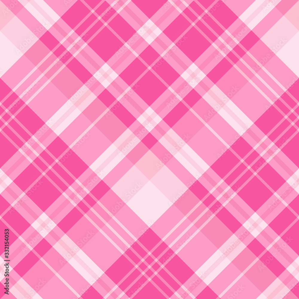 Seamless pattern in exquisite cute light and bright pink colors for plaid, fabric, textile, clothes, tablecloth and other things. Vector image. 2 Seamless pattern in exquisite cute light and bright pink colors for plaid, fabric, textile, clothes, tablecloth and other things. Vector image. 2