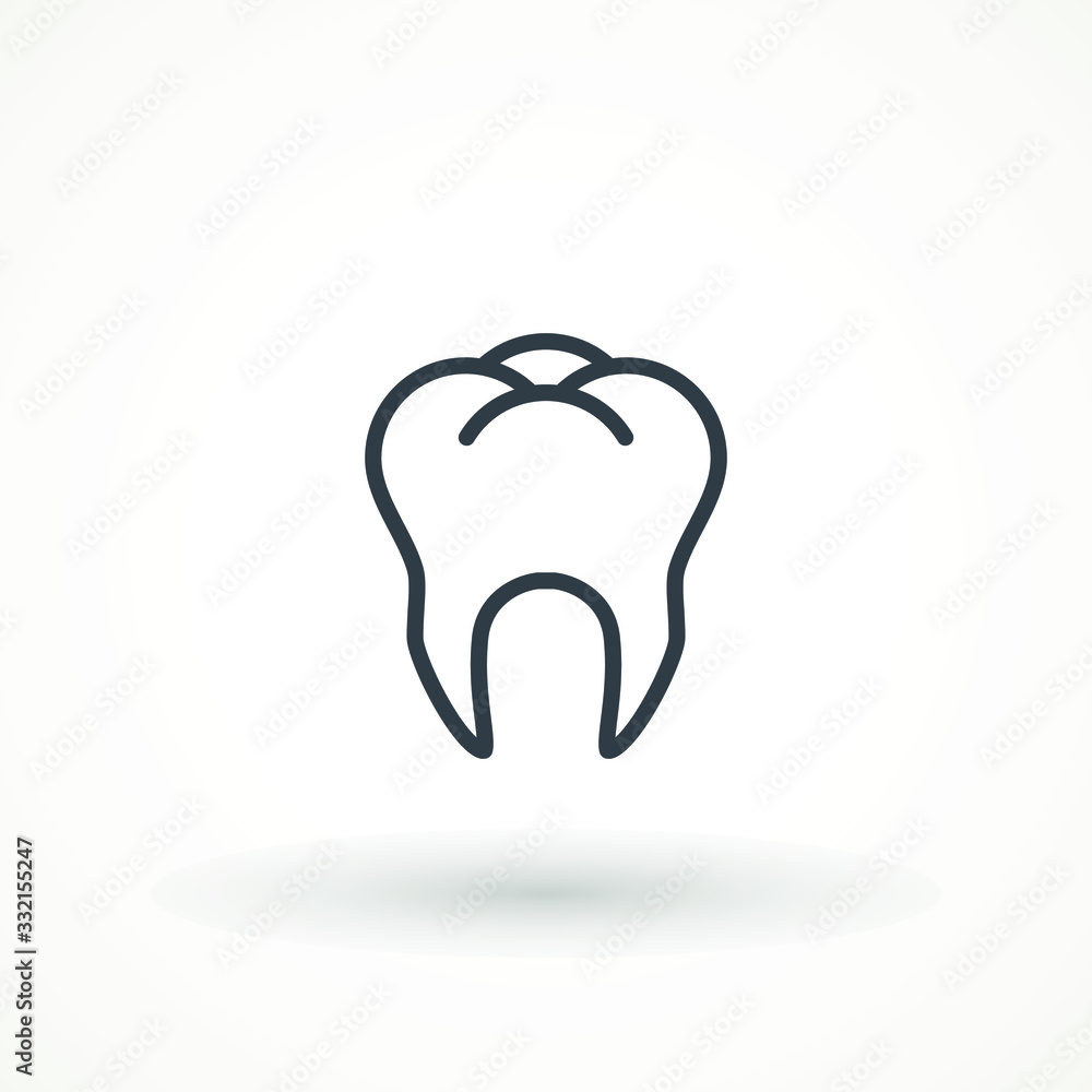 Tooth healthy icon, Editable strok clean tooth, dentistry symbol, care, dentist icon, medical sign, healthy, Smile Dental logo Template Tooth healthy icon, Editable strok clean tooth, dentistry symbol, care, dentist icon, medical sign, healthy, Smile Dental logo Template