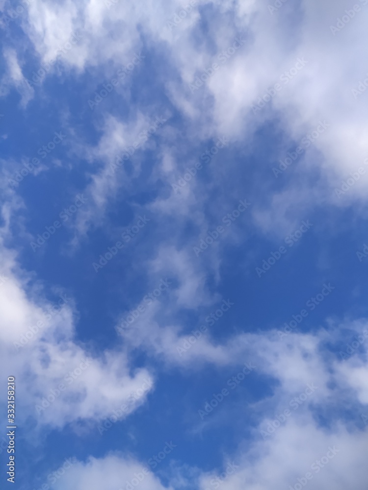 Fototapeta premium blue sky with clouds