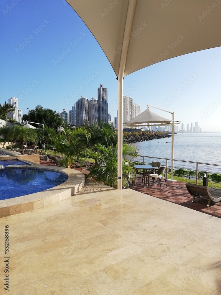 Fototapeta premium View of city