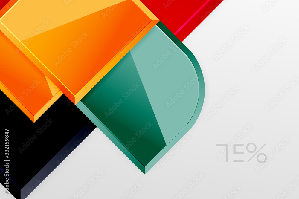 Glossy glass squares with round elements geometric composition. Abstract geometric background with 3d effect composition For Wallpaper, Banner, Background, Card, Book Illustration, landing page Glossy glass squares with round elements geometric composition. Abstract geometric background with 3d effect composition For Wallpaper, Banner, Background, Card, Book Illustration, landing page