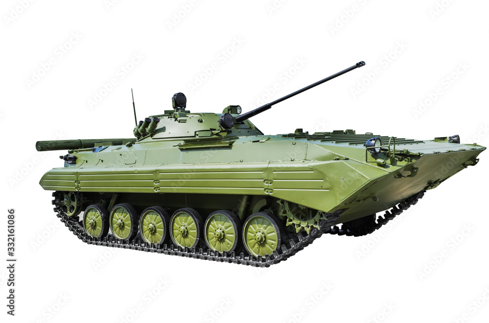 BMP-2 is a second-generation, amphibious infantry fighting vehicle