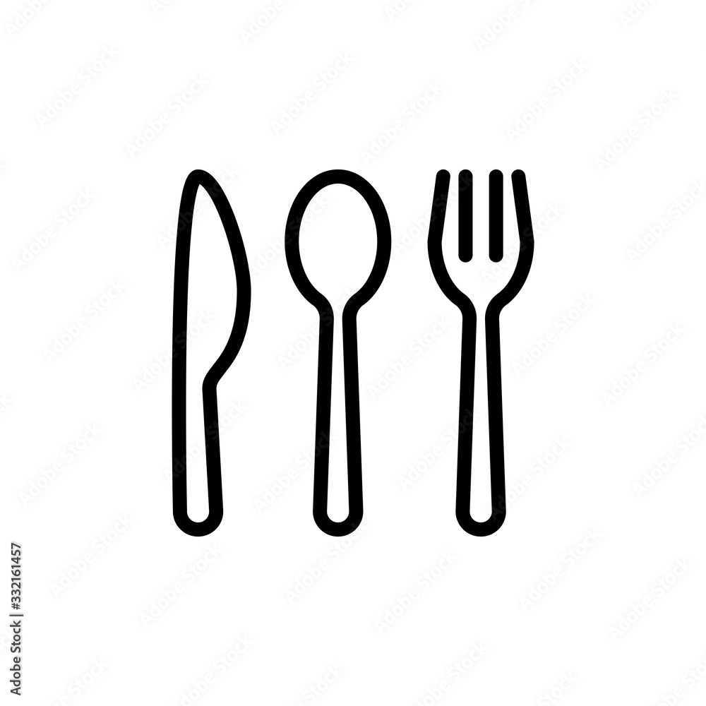 Vector illustration, spoon icon design Vector illustration, spoon icon design