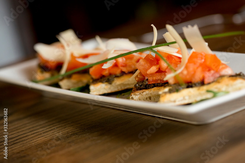Bruschetta with olive and g...