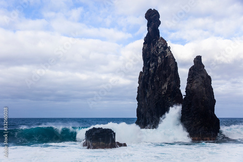 Rock formation of Ribeira d...