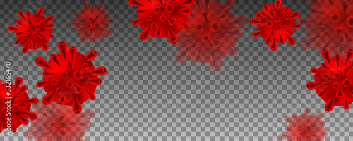 Coronavirus COVID-19 vector illustrations concept