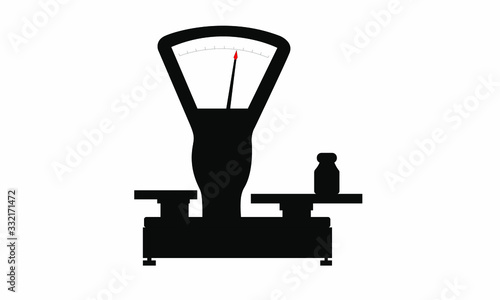 Soviet scales from a grocery store in the USSR