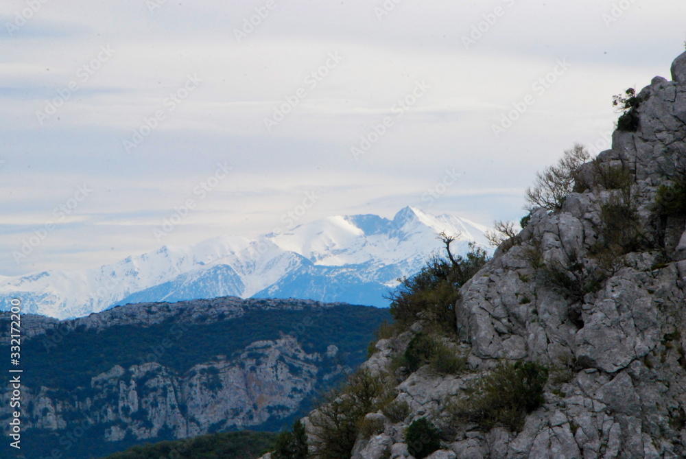 Panorama Pyrénées Orientales , Canigou 
