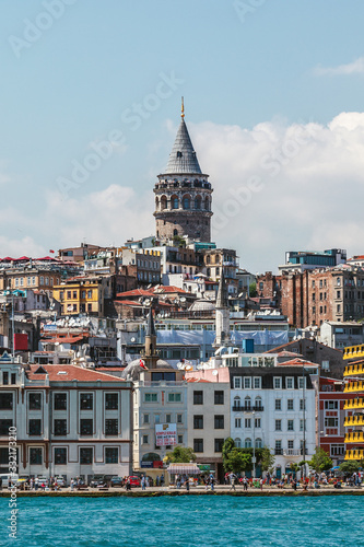 View of the Galata Tower and Galataport