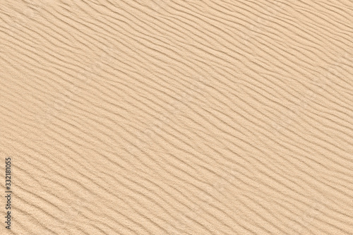 Sand background. Desert dune texture. Sandy beach.