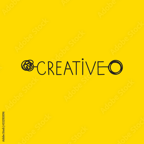 Creative vector symbol
