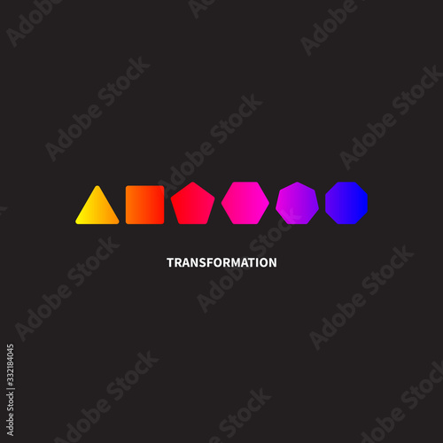 Logo transform, transformation