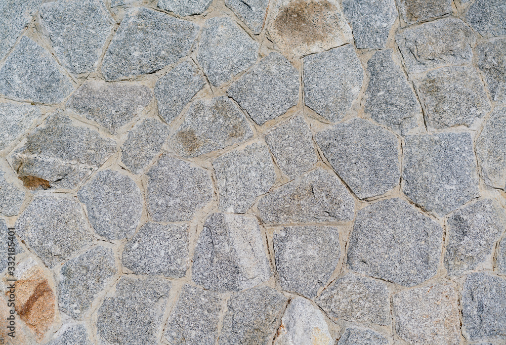Obraz premium Old castle wall. Stone wall