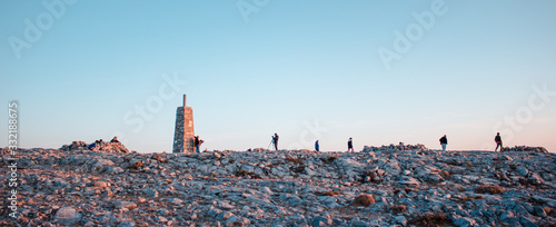Top of the mountain in 'La Maroma'