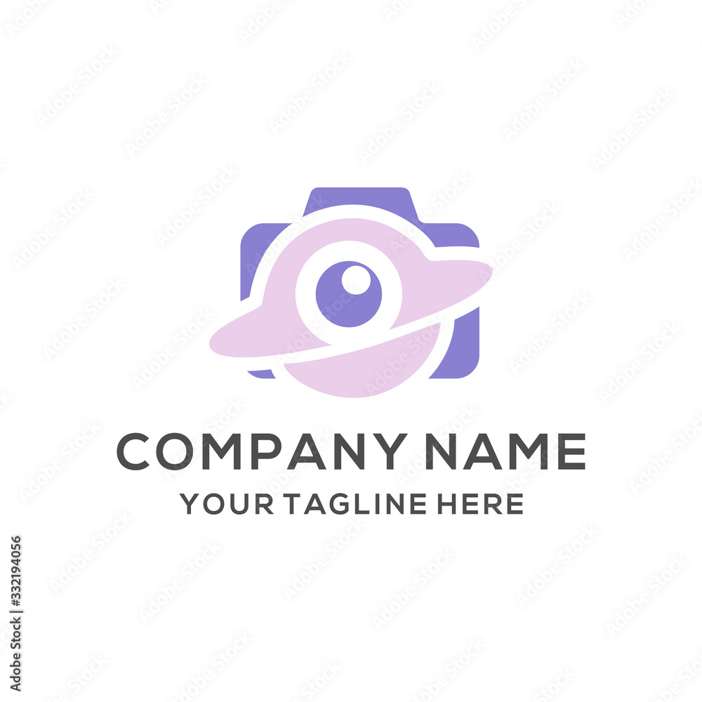 planet camera logo design vector planet camera logo design vector