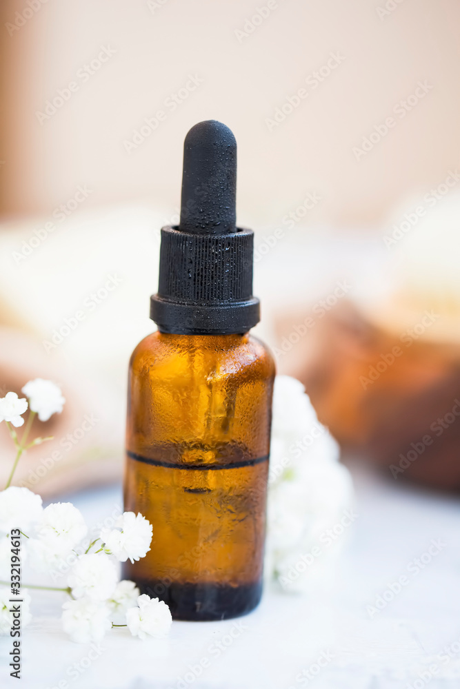 Spa still life with natural oil Spa still life with natural oil