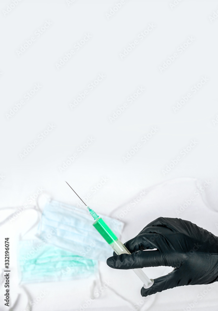 virus vaccine, prophylactic vaccination, injection from the disease virus vaccine, prophylactic vaccination, injection from the disease