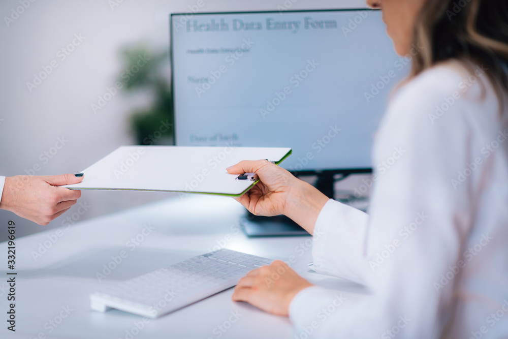 Signing Healthcare Medical Data Form Signing Healthcare Medical Data Form