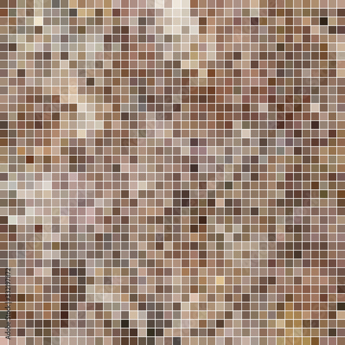 abstract vector square pixel mosaic background