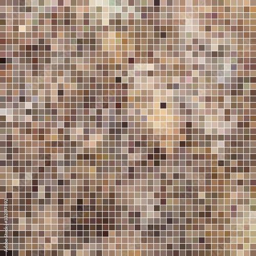 abstract vector square pixel mosaic background