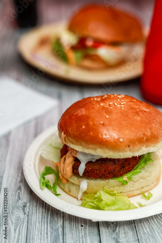 Mini Crispy Chicken Burger