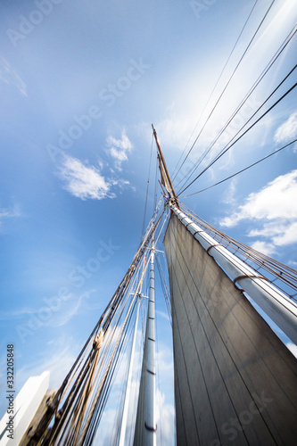 Mast of a ship