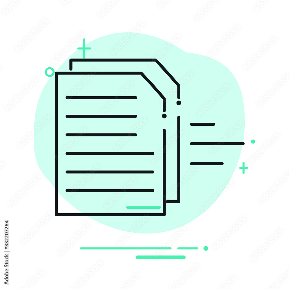File Received Vector Flat Iicon Graphic File Received Vector Flat Iicon Graphic