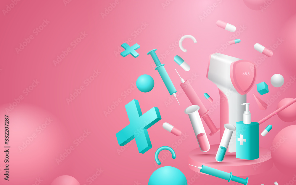 concept of medical health care technology. vector illustration concept of medical health care technology. vector illustration