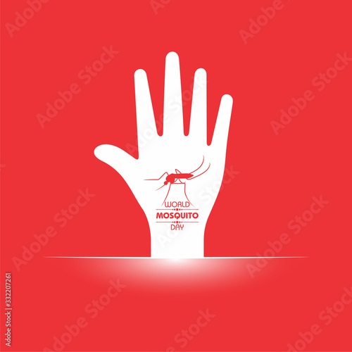 World Mosquito Day Design With Elegant Background