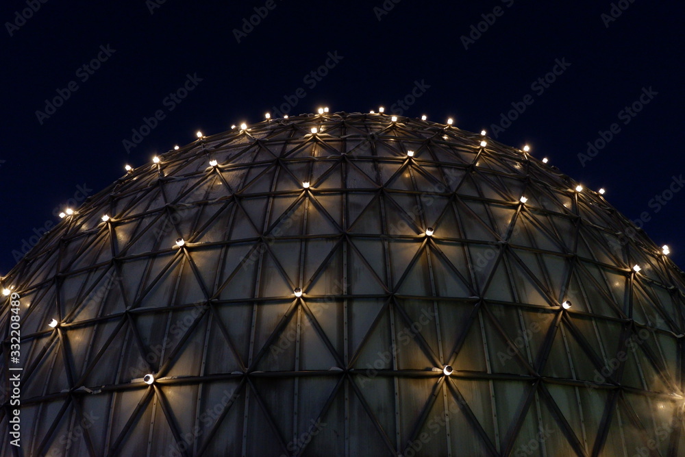 Dome by night in Toronto