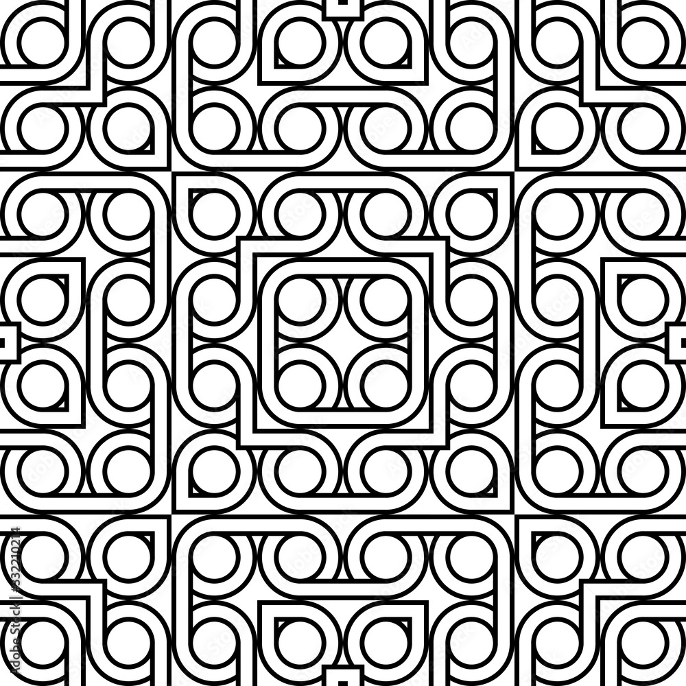 Obraz premium Design seamless geometric pattern