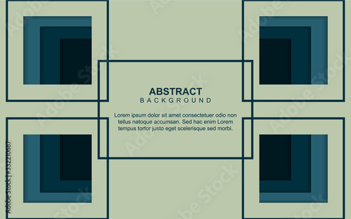 Abstract gray and blue navy shapes overlapping layers background with classic, retro, and vintage style. Soft color vector design layout template for use cover poster, flyer, magazine, web banner