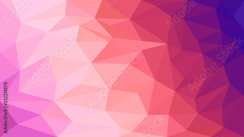 Abstract geometric background with low poly effect