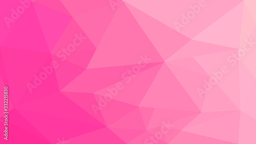 Beautiful pink low poly wallpaper