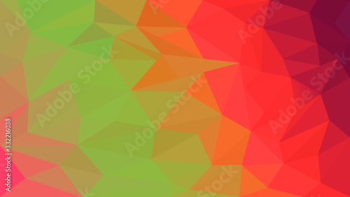Beautiful colorful low poly background