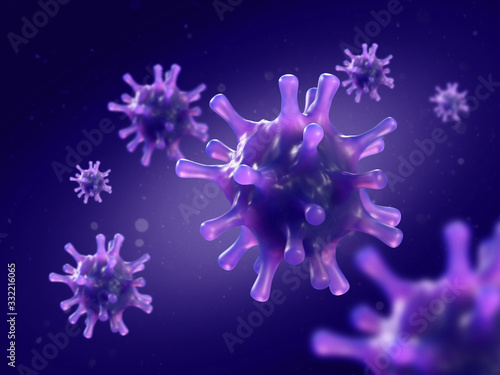 Covid-19-Corona virus-Flu virus