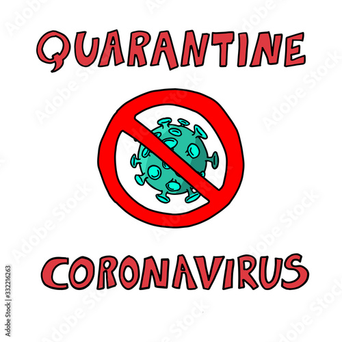 Illustrations concept coronavirus COVID-19. virus wuhan from china. Vector illustrate.