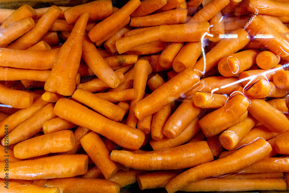 Beautiful and colorful soaked carrots Beautiful and colorful soaked carrots