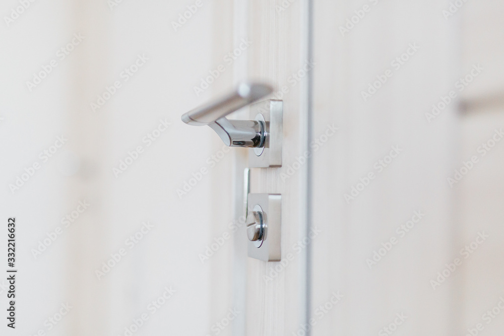 stylish doorknob and door in a design apartment stylish doorknob and door in a design apartment