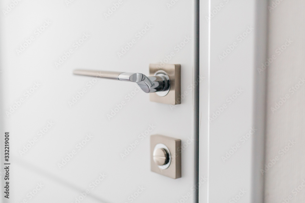 stylish doorknob and door in a design apartment stylish doorknob and door in a design apartment