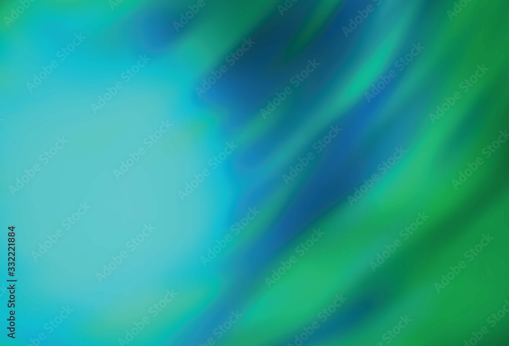 Light Green vector glossy abstract backdrop. Light Green vector glossy abstract backdrop.