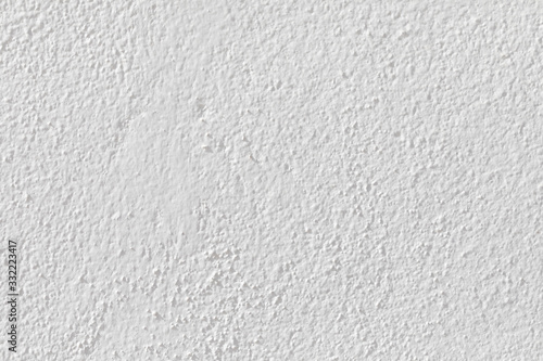 white painted plaster wall