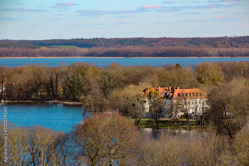 Fototapeta premium Landschaftspark Mecklenburgiscbe Schweiz