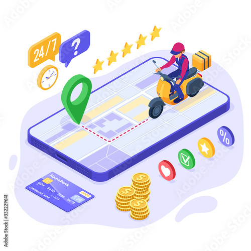 online food order package delivery service
