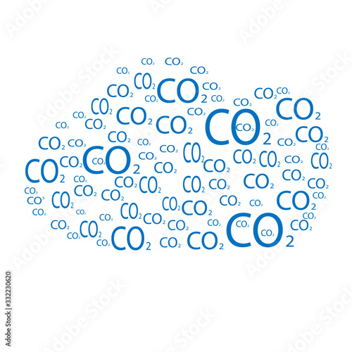  Carbon dioxide formula symbol