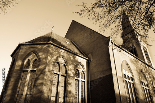 Catholic church in Kerekegyhaza, Hungary. photo