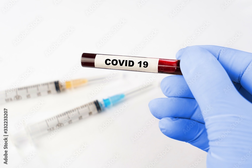 Obraz premium Coronavirus , medical conceptual image .