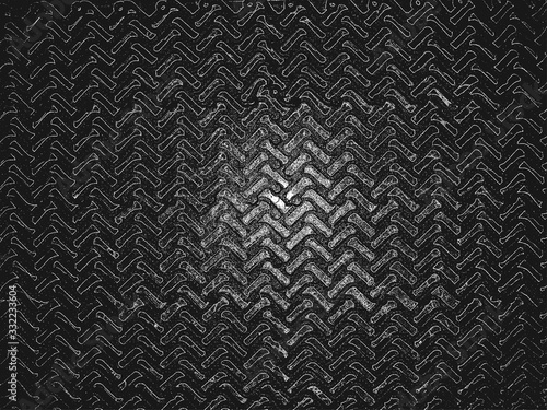 Distress rubber mat vector texture. EPS8 illustration.