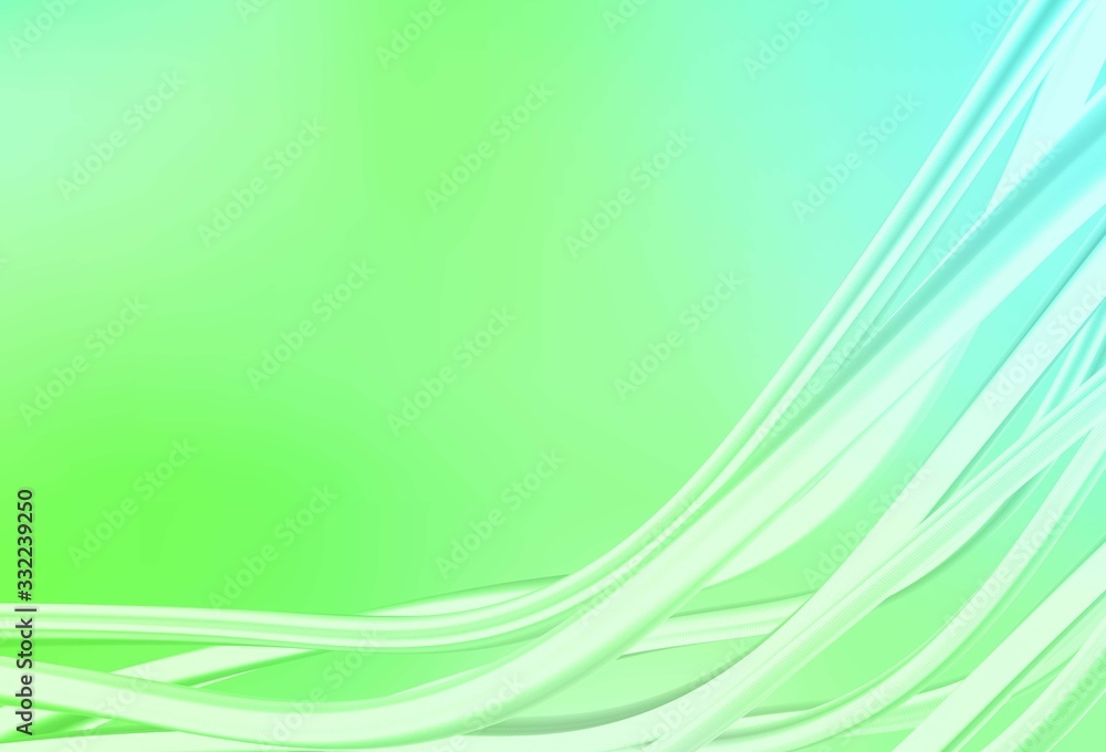 Light Green vector blurred bright template. Light Green vector blurred bright template.